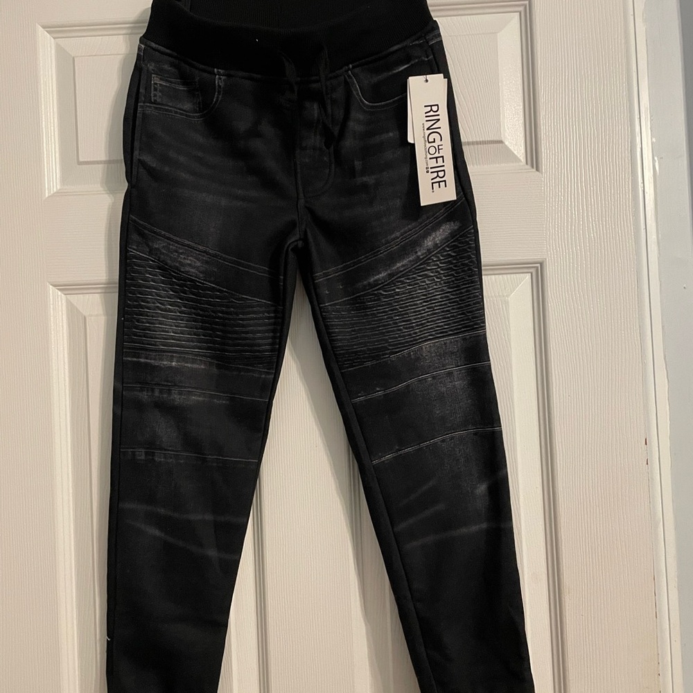 Ring of Fire Kids Black Jeans